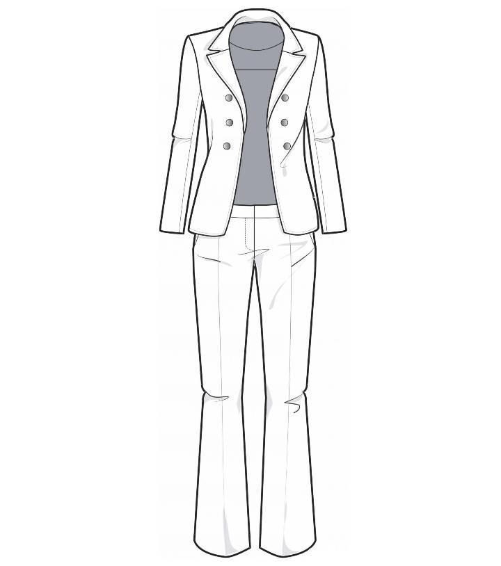 典雅新風(fēng)尚 女裝正裝套裝的設(shè)計(jì)演變與款式解析